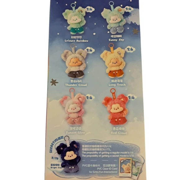 Miniso Disney Mickey Head in The Clouds Series Vinyl Plush Figure (Blind Box) - Picture 2 of 3